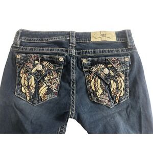 Miss Me Standard Skinny Jeans DK 472 Blue Denim ME8810SL Womens 28